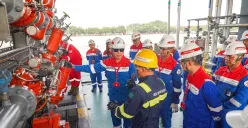 Komisaris Utama PT Pertamina (Persero) Cek Keandalan Distribusi Energi Pertamina Patra Niaga Regional JBB