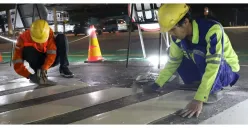JPO Tendean Dibongkar, Pramono Siapkan Zebra Cross Sementara demi Keselamatan Warga