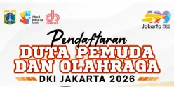 Pendaftaran Duta Pemuda dan Olahraga DKI Jakarta 2026 Resmi Dibuka, Cek Jadwal dan Syaratnya