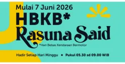 CFD di Rasuna Said Dimulai 7 Juni 2026 Pukul 05.30-09.00 WIB, Berikut Info Rute Alternatif  Lalu Lintasnya