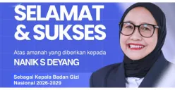 Gebrakan Anyar Nanik S Deyang Setelah Ditunjuk jadi Kepala BGN: Efisiensi Anggaran hingga Perbaiki Kualitas MBG 2026