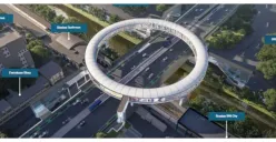Groundbreaking Jembatan Cincin Donat Dukuh Atas akan Dilakukan Bulan Ini, Siap jadi JPO Ikonik yang Ditargetkan Rampung 2028