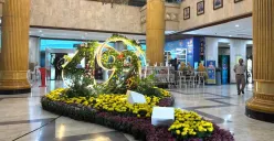 Meriahkan HUT ke-499 DKI, Sudin Tamhut Jakarta Utara Percantik 4 Titik Ruang Publik dengan Dekorasi Tanaman Hias!