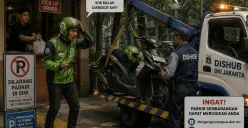 Viral! Motor Ojol di Jaktim Diangkut Dishub saat Ambil Orderan, Begini Kronologi Lengkapnya...