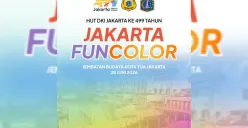 Meriahkan HUT Jakarta ke-499, Ada 10.000 Pisang Bakar di Jakarta Fun Color Kota Tua, Cek Jadwalnya!