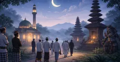 Kemenag Jelaskan Aturan Takbiran di Bali Jika Malam Idulfitri Bertepatan dengan Nyepi