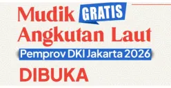 Pendaftaran Mudik Gratis 2026 Angkutan Laut Pemprov DKI Jakarta Resmi Dibuka Hari Ini, Daftar Segera di LINK Berikut
