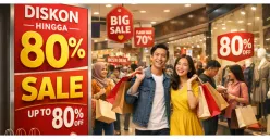 Usung Tema Jakarta Lengang, Liburan dan Belanja Senang, Cuan Datang, Program Mudik ke Jakarta Hadirkan Diskon Belanja hingga 80 Persen