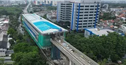 Proyek LRT Fase 1B Velodrome-Manggarai Ditargetkan Beroperasi Augustus 2026! 