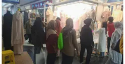 Tren Gamis Binor dan Tunik Jelang Idulfitri, Penjualan Busana Muslim di Pasar Tanah Abang Naik Siginifikan