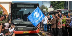 Beroperasi Mulai Hari Ini, Berikut Titik Pemberhentian Transjabodetabek Rute Blok M-Bandara Soetta