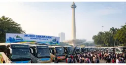 Peserta Mudik Gratis 2026 Pemprov DKI Jakarta Mencapai 30.774 Orang akan Diberangkatkan Pagi Ini dari Monas