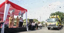 Peserta Program Mudik Gratis DKI Jakarta Berangkat Besok! 388 Sepeda Motor Pemudik Sudah Diangkut Duluan