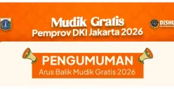 Jangan Sampai Telat! Info Keberangkatan Arus Balik Mudik Gratis 2026 Pemprov DKI Jakarta Besok, Catat Lokasi, Jam, dan Syaratnya