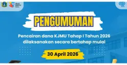 Pengumuman! Pencairan Dana KJMU Tahap 1 Tahun 2026 Mulai Cair Bertahap kepada 15.825 Mahasiswa