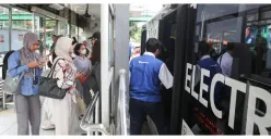 Pengalihan Halte Manggarai ke Temporer 1 dan 2 Imbas Pembangunan LRT Jakarta Fase 1B, Transjakarta Pastikan Operasional Tetap Normal