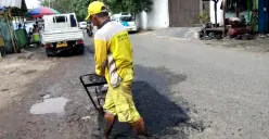 Laporan dari JAKI hingga Medsos, 6.306 Titik Jalan Berlubang di 6 Kecamatan Jakarta Utara Sudah Diperbaiki! 