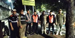 Ramai Aduan Tindak Asusila, 25 Personel Gabungan Lakukan Pengamanan di Kawasan Rel Kereta Api Jalan I Gusti Ngurah Rai