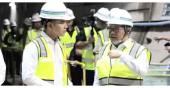 Tinjau Progres Pembangunan MRT Jakarta Fase 2A Bareng Wapres Gibran, Gubernur Pramono: Sekarang Sudah 59,7 Persen