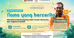Kupas Sejarah dan Makna Tersembunyi Bandung Raya, Ayobandung.id Gelar Seminar Interaktif Hadirkan Ahli Geologi T. Bachtiar!