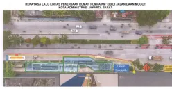 Pembangunan Tata Air Pompa, Dishub DKI Terapkan Rekayasa Lalu Lintas di Jalan Daan Mogot hingga Agustus 2027