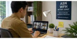 Pemerintah Tetapkan Kebijakan WFH ASN Setiap Jumat Diperpanjang 2 Bulan ke Depan, Ini Alasannya