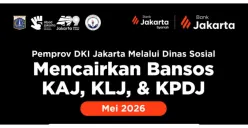 Hore! Bansos KAJ, KLJ, dan KPDJ Periode Mei 2026 Resmi Cair Kepada 187.706 Penerima per Hari Ini, Berikut Rinciannya
