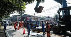 BPBD DKI Jakarta Sebut Longsor di Kawasan Lenteng Agung Berpotensi Melebar