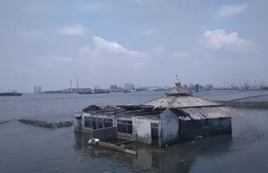Banjir Rob di DKI Jakarta. (Sumber: sinarji.dsdajakarta.id)