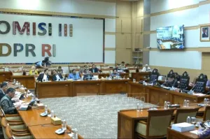 Komisi III DPR RI (Sumber: YouTube ParlemenTV | Foto: YouTube ParlemenTV)