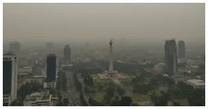 Ilustrasi. Kualitas Udara di Jakarta (Sumber: Generative AI)