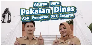 Aturan Baru Pakaian Dinas ASN Pemprov DKI Jakarta (Sumber: Instagram @dkijakarta)