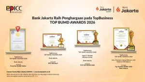 Bank Jakarta meraih TOP BUMD Awards 2026 Bintang 5 sebagai bukti komitmen transformasi dan inovasi berkelanjutan.