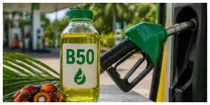 Ilustrasi. RI Bersiap Menuju B50 Sebagai Pengganti Solar (Sumber: Generative AI)