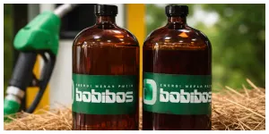 BOBIBOS, Bahan Bakar Nabati dari Jerami (Sumber: Generative AI dan Instagram @bobibos_)