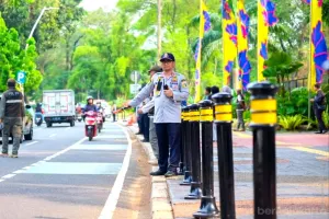 Suku Dinas Perhubungan Jakarta Selatan menyiapkan alternatif kantong parkir baru di kawasan Taman Bendera Pusaka (Sumber: Beritajakarta.id | Foto: Beritajakarta.id)