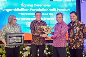 Dukung Pertumbuhan Berkelanjutan, BTN dan SMBC Indonesia Alihkan Kredit Pensiun