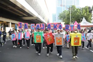Jakarta Eco Future Festival (JEFF) 2026 kembali menyapa warga ibu kota dengan gebrakan baru, berlangsung pada 3-4 Juli 2026 di Balai Kota. (Sumber: beritajakarta.id)