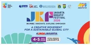 Jakarta Kreatif Festival 2026 (Sumber: Instagram @jktinfo)