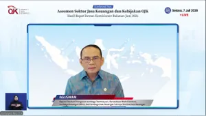 Kepala Eksekutif Pengawas Lembaga Pembiayaan, Modal Ventura, dan Lembaga Keuangan Lainnya (PVML) OJK, Agusman. (Sumber: OJK)