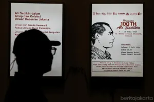 Pemerintah Provinsi (Pemprov) DKI Jakarta secara resmi memperingati 100 tahun tokoh legendaris Ali Sadikin di Teater Besar Taman Ismail Marzuki (TIM), Jakarta Pusat, pada Selasa (7/7/2026). (Sumber: beritajakarta.id | Foto: beritajakarta.id)