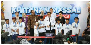 Program Khitanan Massal PAM Jaya Pecahkan Rekor Muri (Sumber: beritajakarta.id)