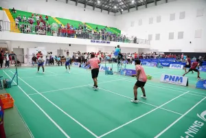 Direktur Utama PNM Kindaris membuka PORSENI PNM 2026 yang diikuti 3.012 Insan PNM sebagai ajang memperkuat budaya kerja dan semangat kebersamaan.