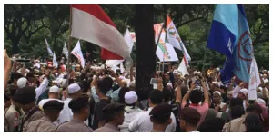 Ilustrasi. Aksi Demo di Jakarta (Sumber: beritajakarta.id)