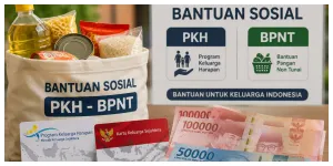 Ilustrasi. Bansos PKH dan BPNT (Sumber: Generative AI)