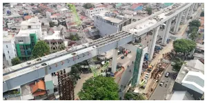 LRT Velodrome-Manggarai (Sumber: beritajakarta.id)