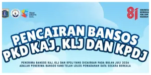 Dinas Sosial kembali mencairkan Bantuan Sosial Pemenuhan Kebutuhan Dasar (PKD) Bulan Juli 2026 (Sumber: Instagram @dinsosdkijakarta)