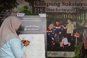 Inisiatif Pertamina Patra Niaga Regional JBB Dorong Pengelolaan Limbah Peternakan Cikapundung