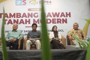 Narasumber dalam diskusi bertemakan Perspektif Sains, Hukum, Teknolog dan Perlindungan Lingkungan yang digelar E2S, Senin 27 Juli 2026. (Foto: Dok Istimewa)