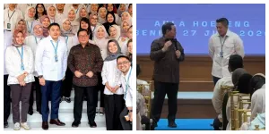 Gubernur DKI Jakarta Pramono Anung Bertemu dengan Sekretaris Kabinet Teddy Indra Wijaya (Sumber: Instagram @pramonoanungw)